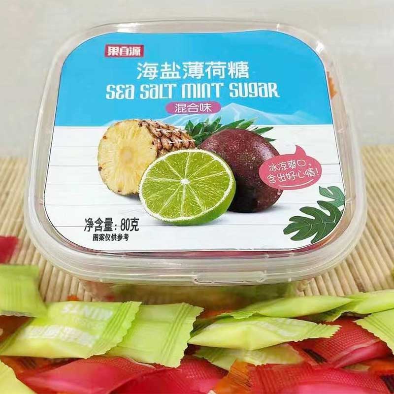 80g混合味海盐薄荷糖
