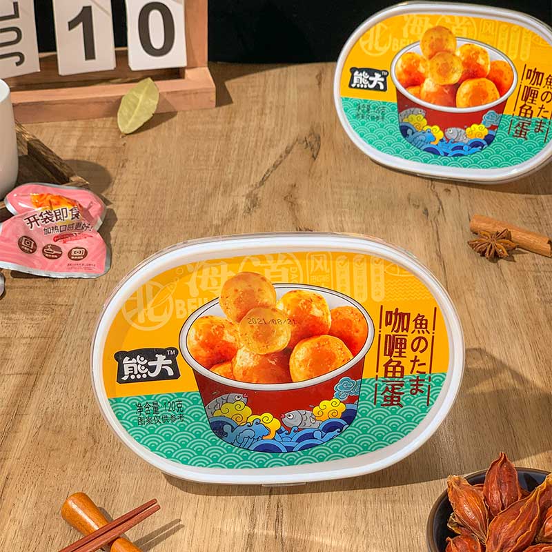 120g咖喱鱼蛋