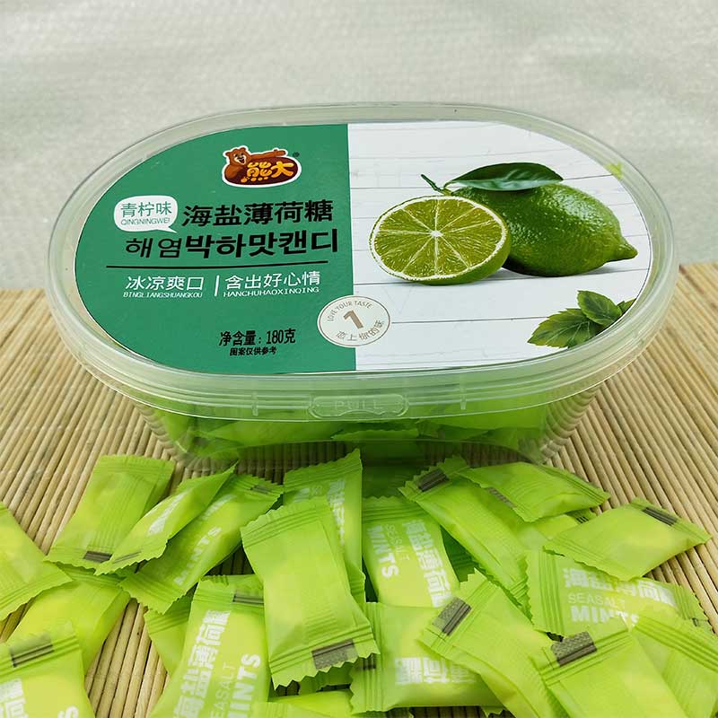 180g青柠味海盐薄荷糖