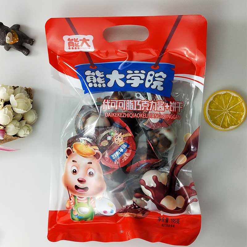 195g巧克力酱+饼干