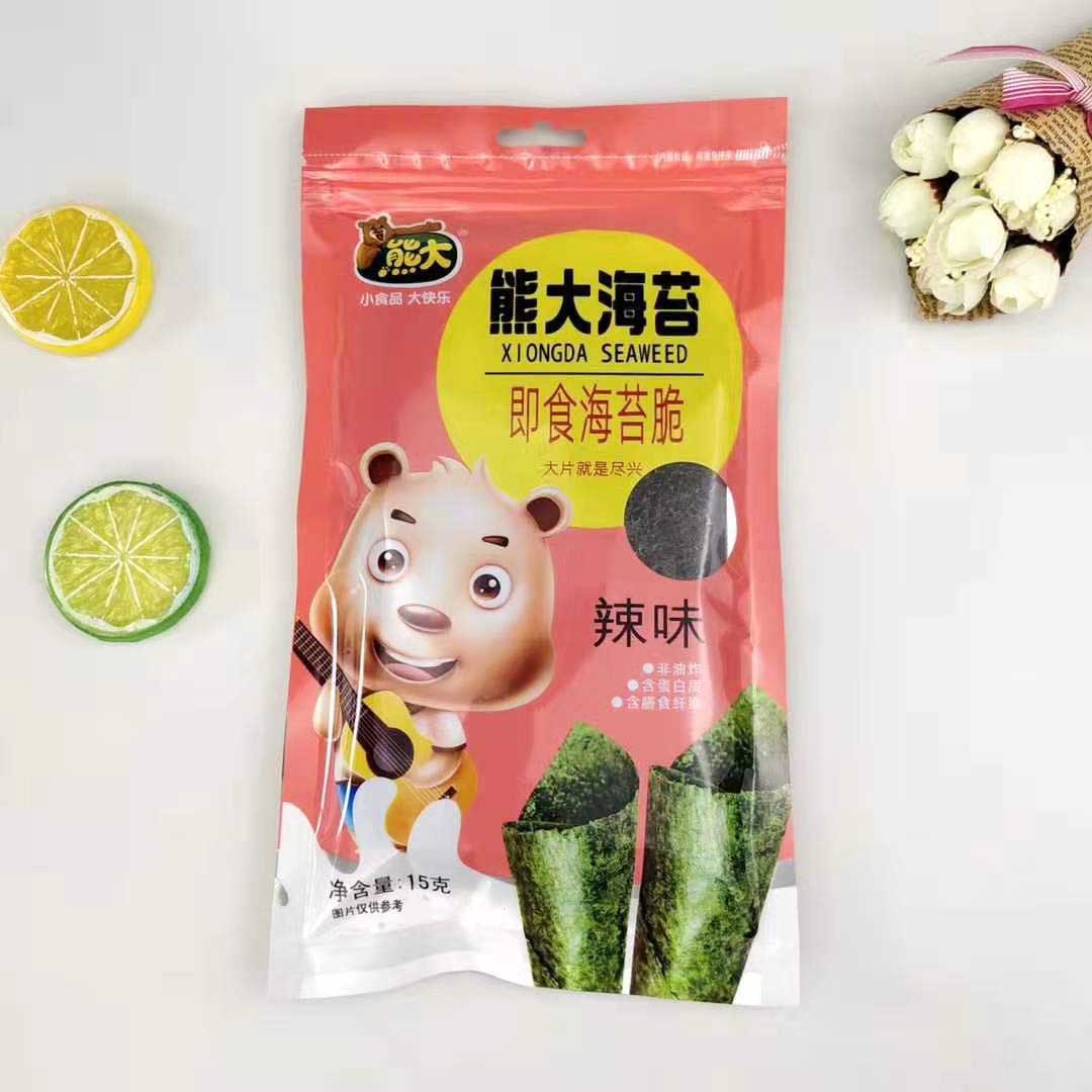 15g辣味即食海苔脆