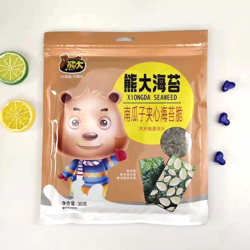 30g南瓜子夹心海苔脆