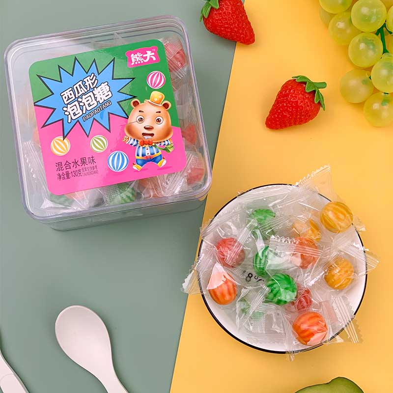 130g混合水果味泡泡糖
