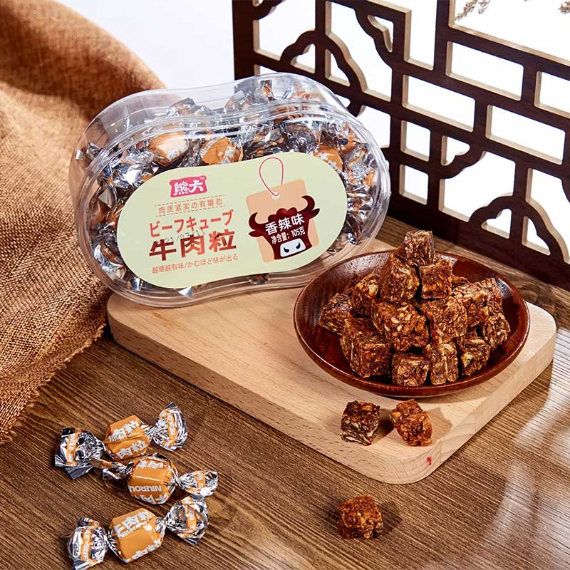 105g香辣味牛肉粒
