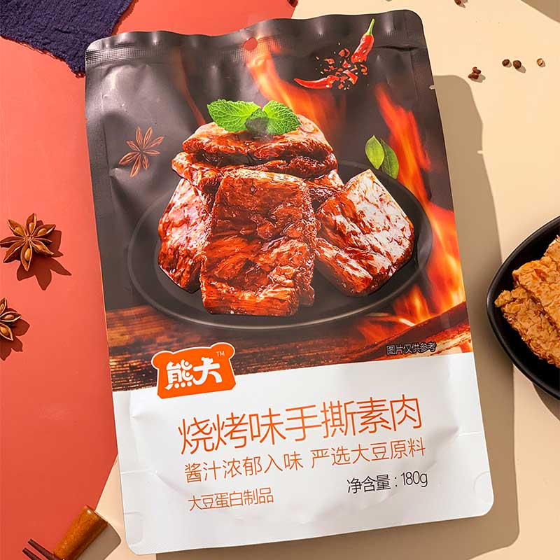 180g烧烤味手撕素肉
