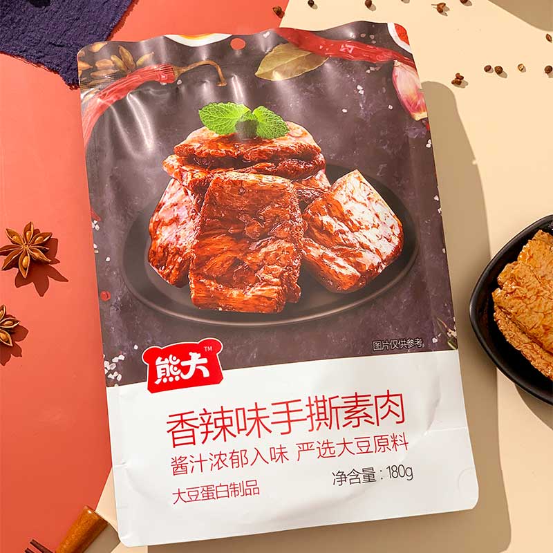 180g香辣味手撕素肉