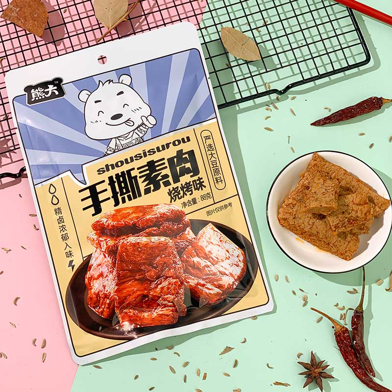 88g烧烤味手撕素肉