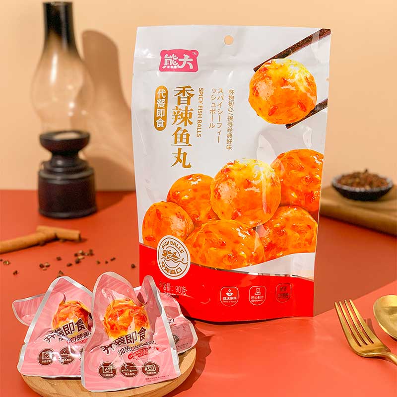 90g香辣鱼丸