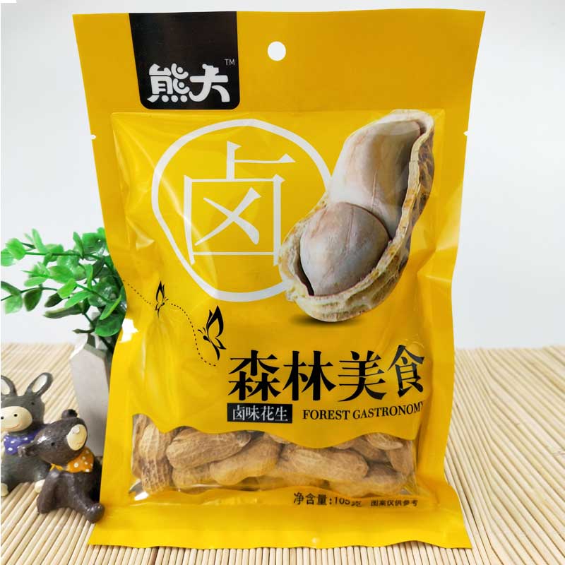 105g卤味花生