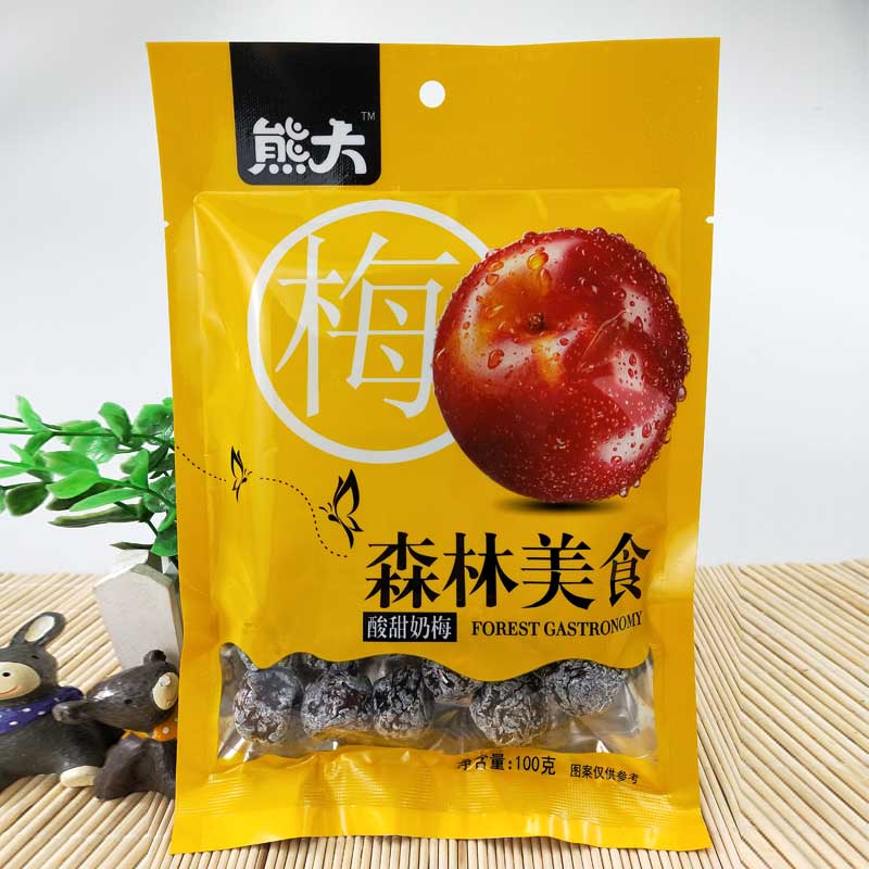100g酸甜奶梅
