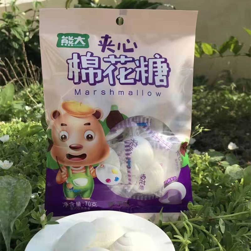 70g香芋味夹心棉花糖