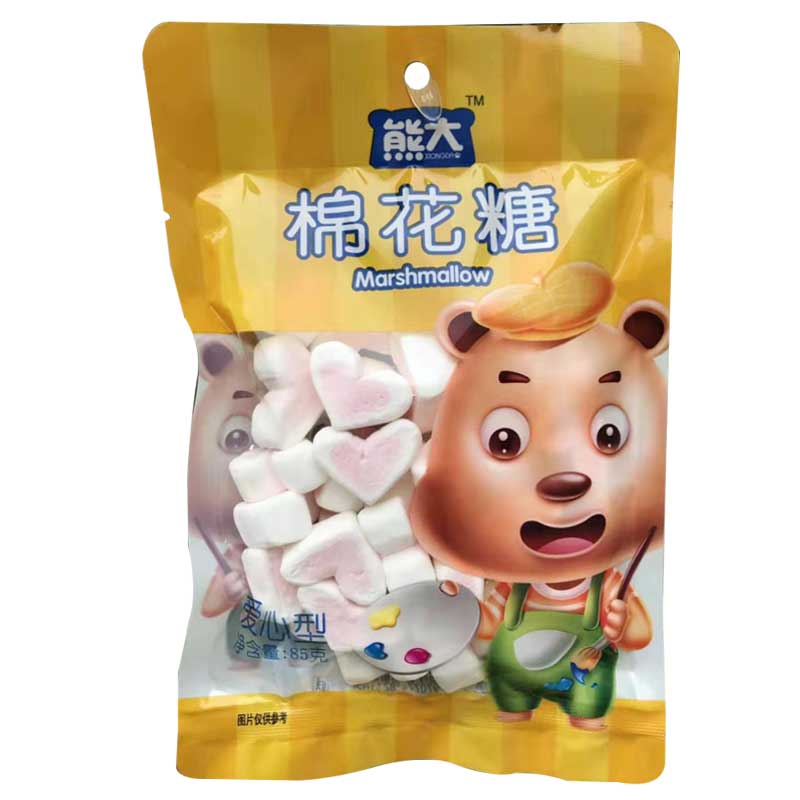 85g爱心型棉花糖