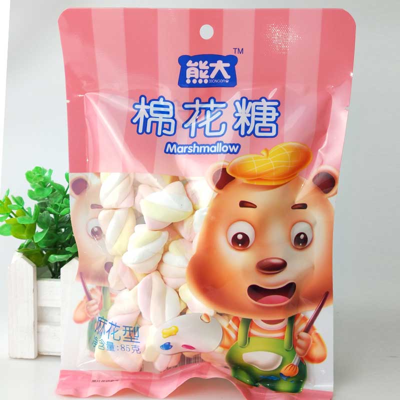 85g麻花型棉花糖