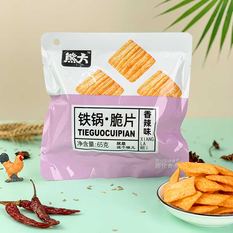 65g香辣味铁锅脆片