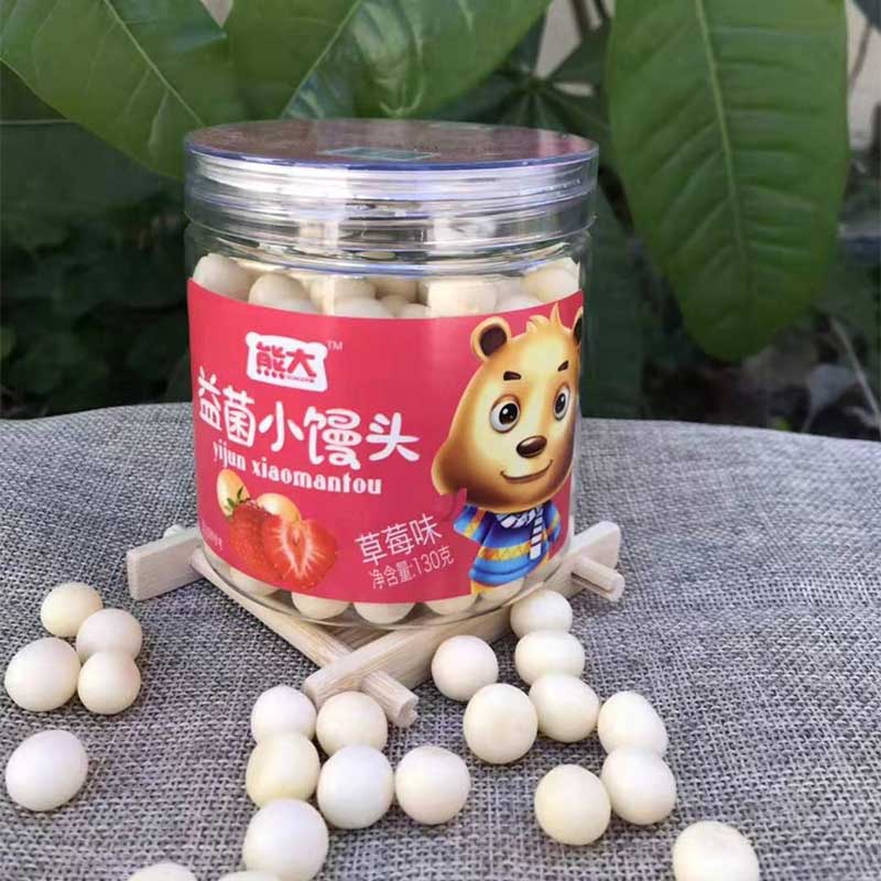 130g草莓味益菌小馒头