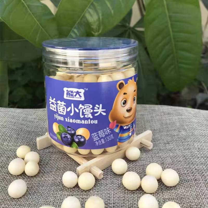 130g蓝莓味益菌小馒头