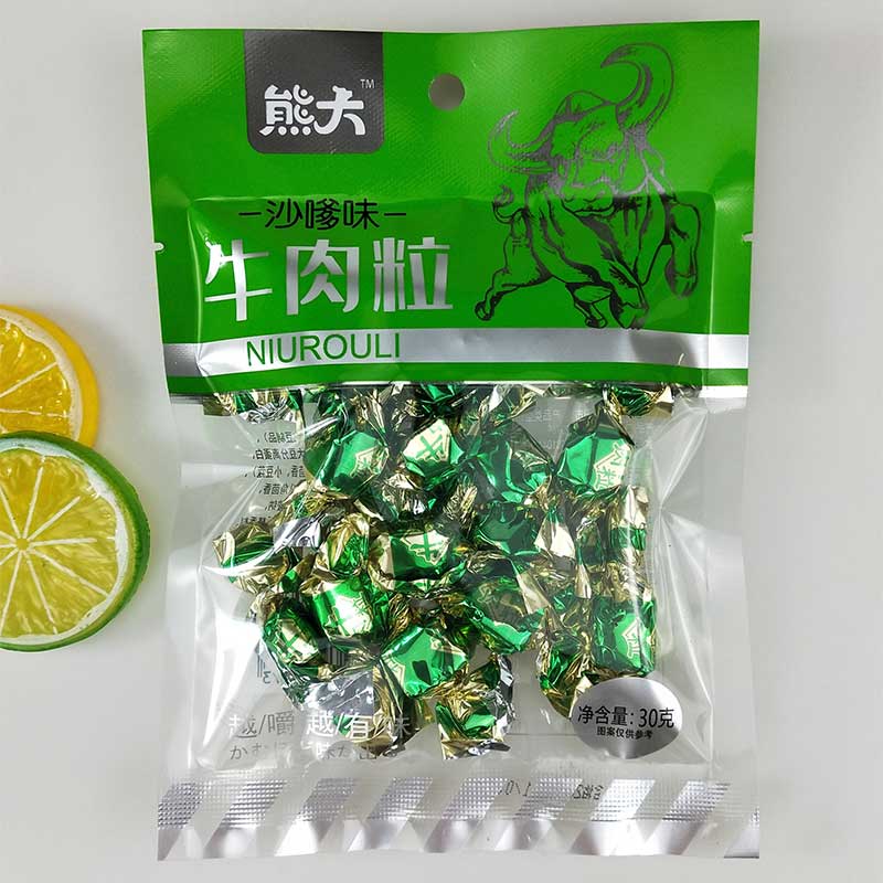 30g沙嗲味牛肉粒