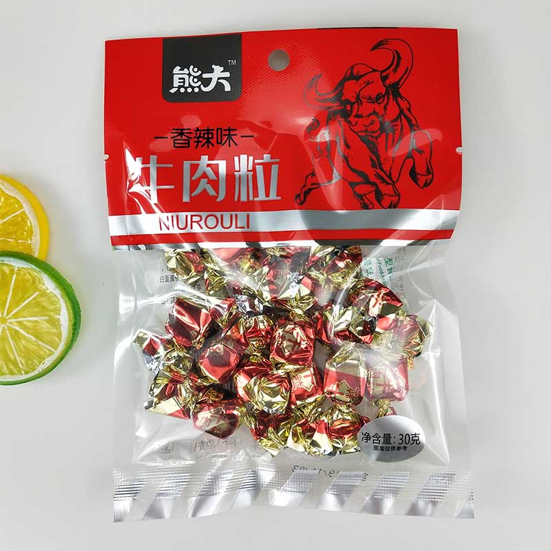 30g香辣味牛肉粒