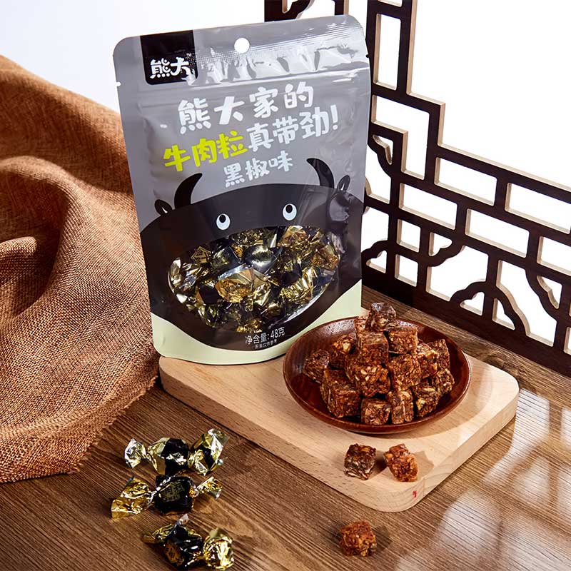 48g黑椒味牛肉粒