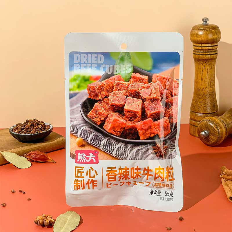 55g香辣味牛肉粒