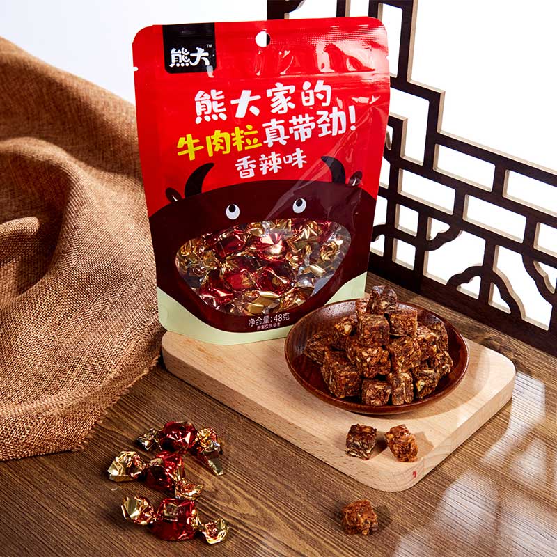 48g香辣味牛肉粒