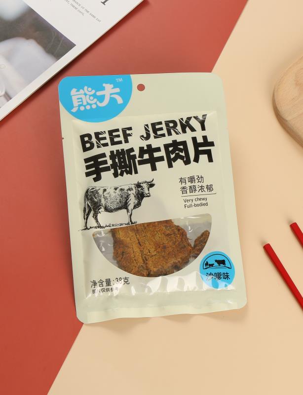 38g沙嗲味手撕牛肉片