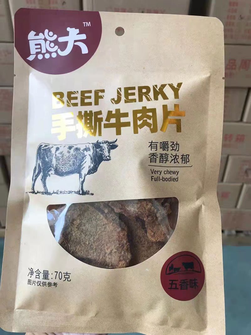 70g五香味手撕牛肉片