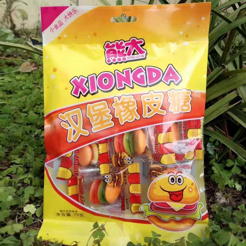 70g汉堡橡皮糖