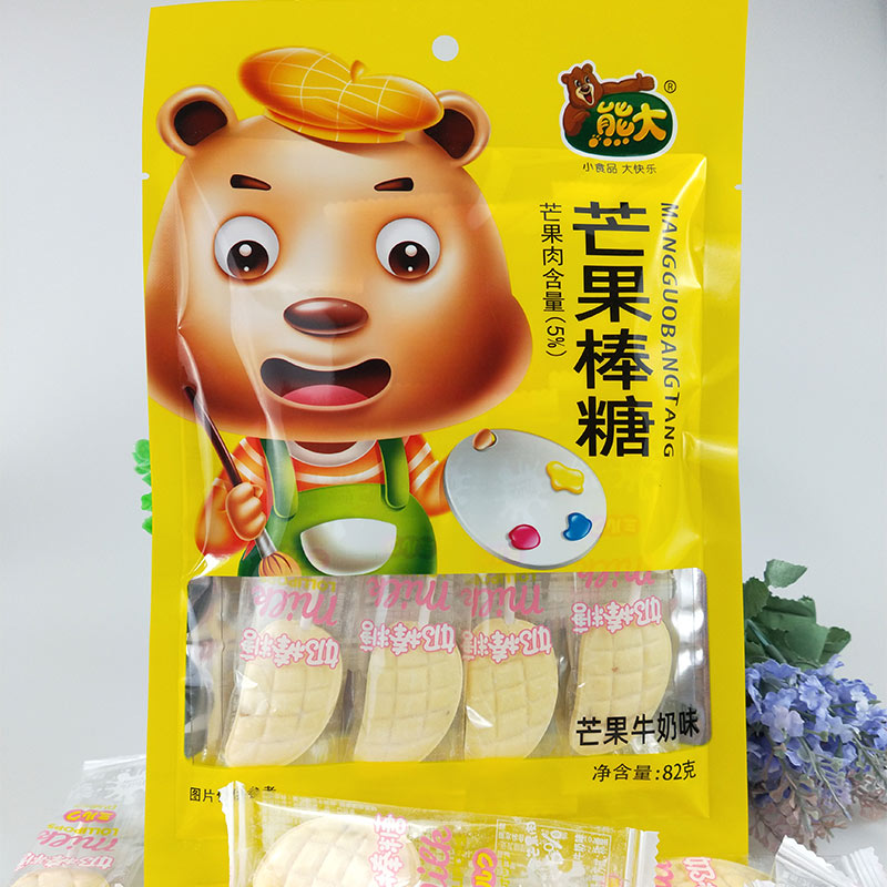 82g芒果牛奶味芒果棒糖