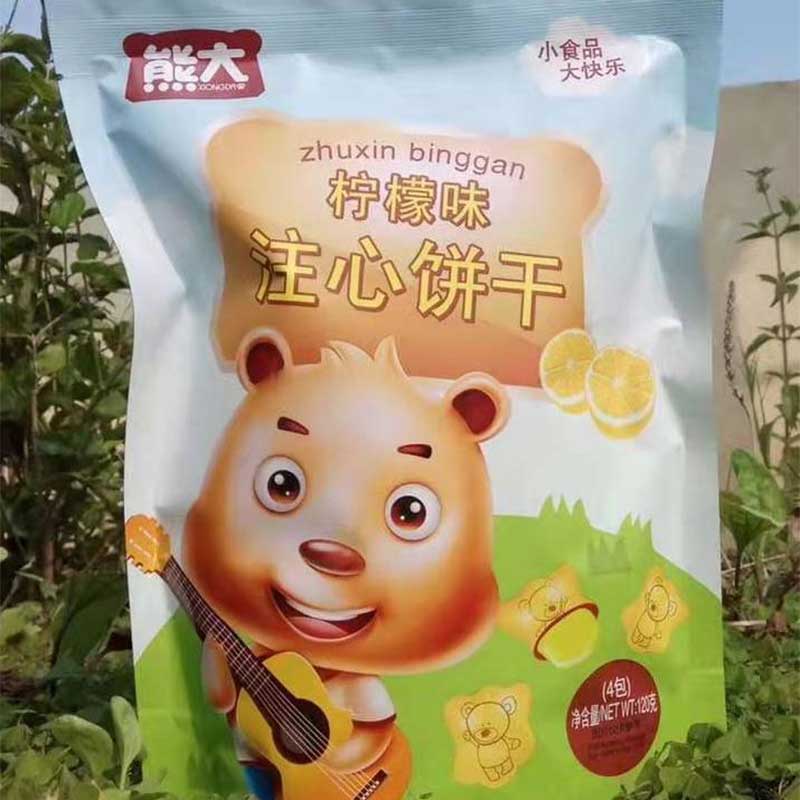 120g柠檬味注心饼干