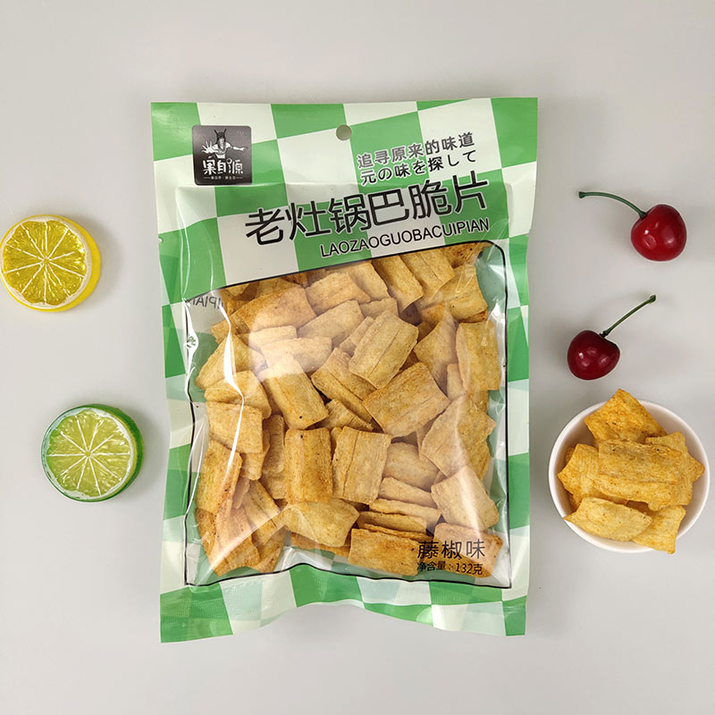132g藤椒味锅巴脆片