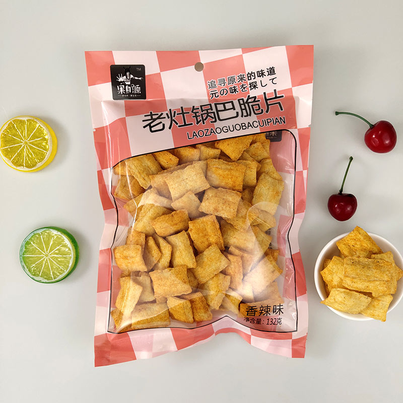132g香辣味锅巴脆片