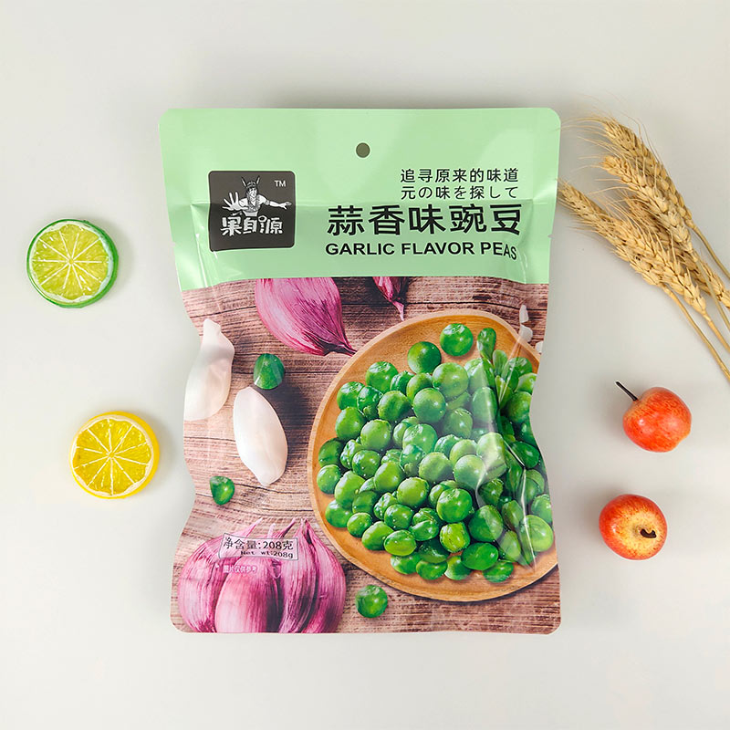 208g蒜香味豌豆