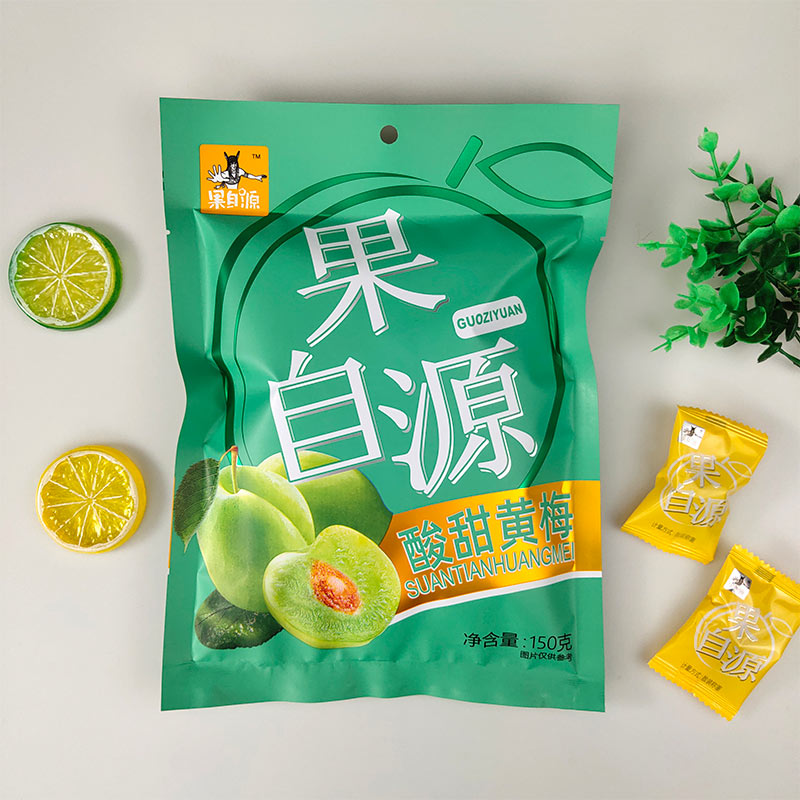150g酸甜黄梅
