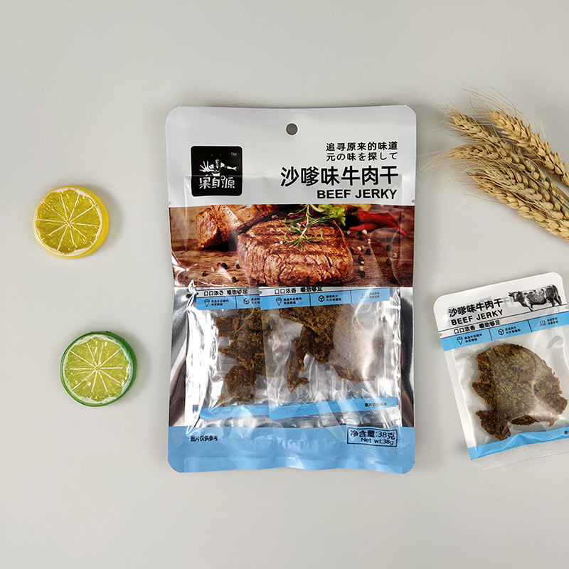 38g沙嗲味牛肉干
