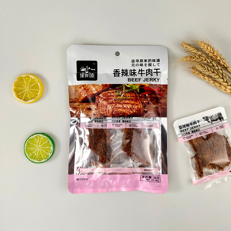 38g香辣味牛肉干