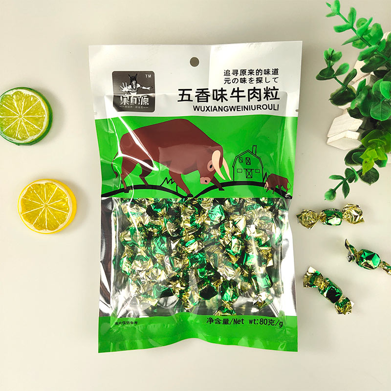 80g五香味牛肉粒