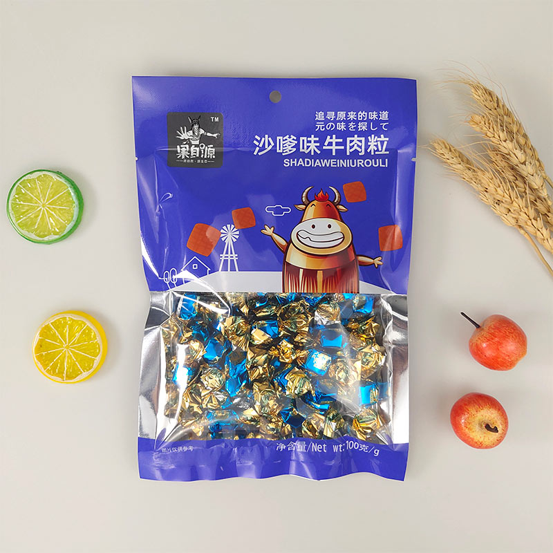 100g沙嗲味牛肉粒