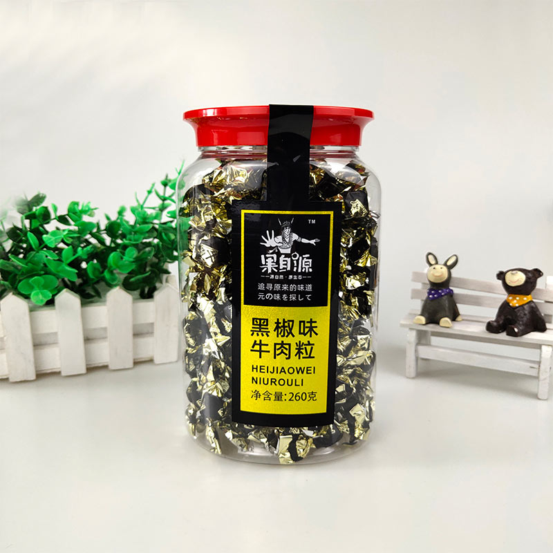 260g黑椒味牛肉粒