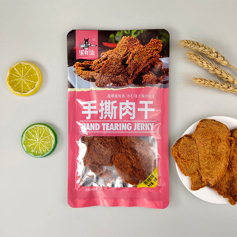 38g香辣味手撕肉干