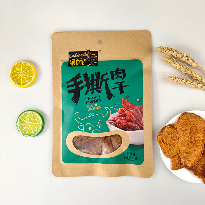 80g五香味手撕肉干