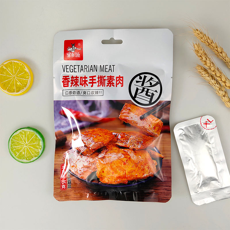 95g香辣味手撕素肉新