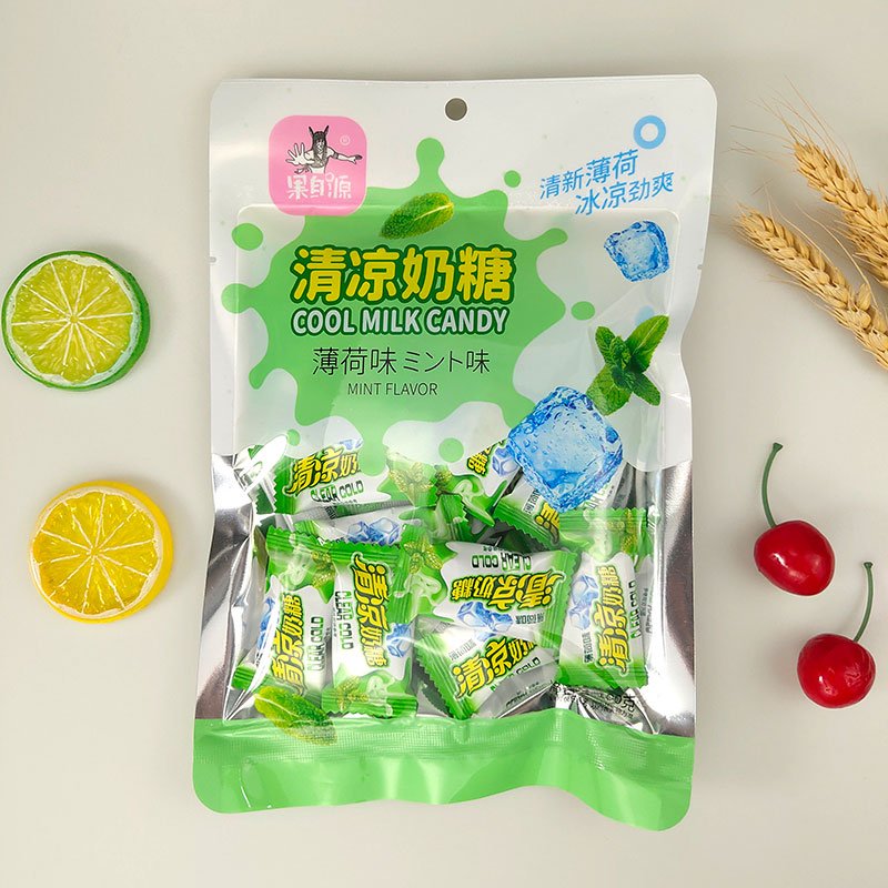 100g清凉奶糖
