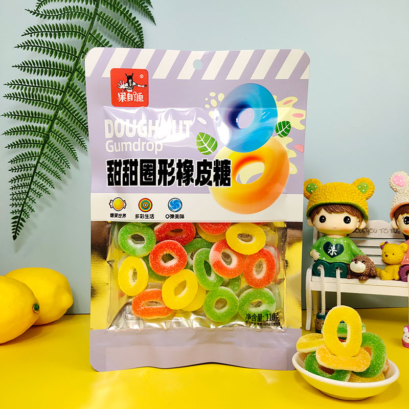 110g甜甜圈形橡皮糖