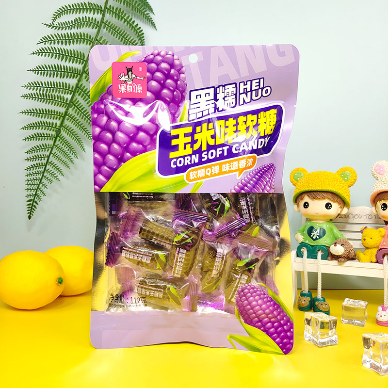 112g黑糯玉米味软糖