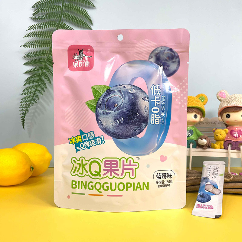 160g蓝莓味蒟蒻果冻