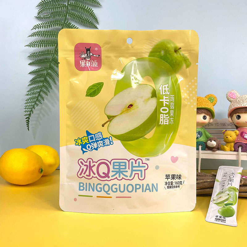160g苹果味蒟蒻果冻