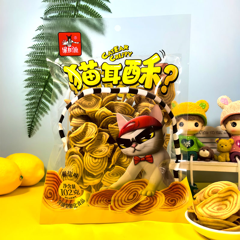 102g椒盐味猫耳酥