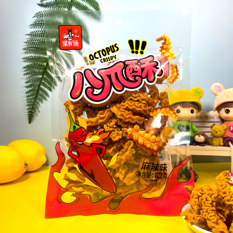 102g麻辣味八爪酥