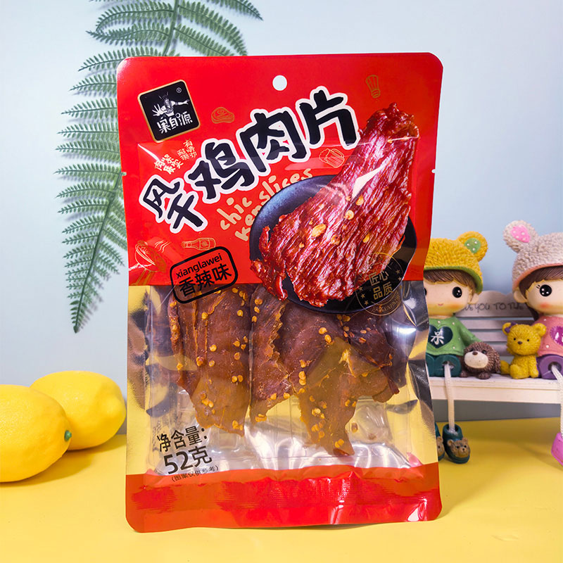 52g香辣味风干鸡肉片
